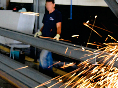 Mezanino industrial metálico Mezanino industrial metálico